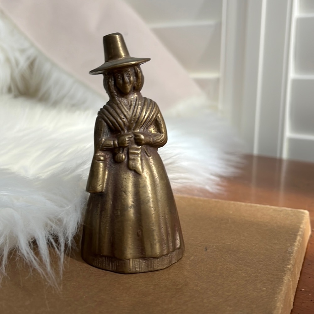 Brass a Bell of Pilgrim Woman